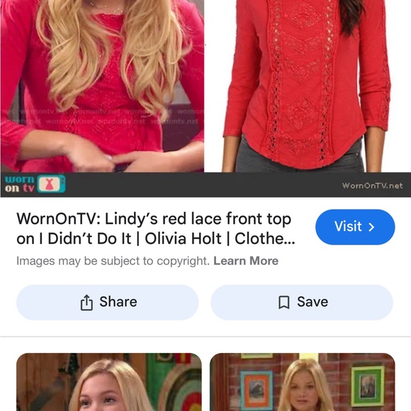 Free People “Truly Madly” Crochet 3/4 Sleeves Top - Picture 9 of 10